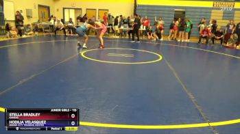 115 lbs Round 2 - Stella Bradley, Kansas vs Hodilia Velasquez, Dodge City Training Center