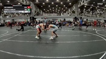 144 lbs Round 2 (8 Team) - Angelo Amelio, Wrecking Crew Blue vs Gio Murphy, Team 302 Blue