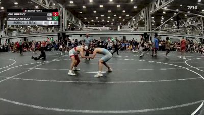 144 lbs Round 2 (8 Team) - Angelo Amelio, Wrecking Crew Blue vs Gio Murphy, Team 302 Blue