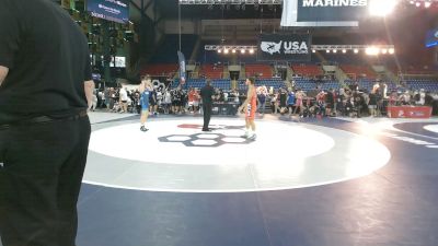 157 lbs Champ. Rd Of 128 - Nathan Bell, Michigan vs Jack Johnson, Tennessee