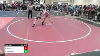 116 lbs Consi Of 16 #2 - Salvador Ardon, Vcwa vs Tristan Forsman, Vici WC