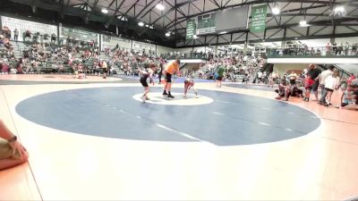 66-69 lbs Semifinal - Michael Fangerow, Lincoln-Way WC vs Lucas Whalen, LeRoy Panthers