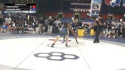 144 lbs Cons. Rd Of 16 - Lukas Boxley, Connecticut vs Nathaniel Park, Georgia
