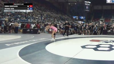 155 lbs Champ. Rd Of 64 - Emma Shephard, Ohio vs Rianna Tate, Arizona