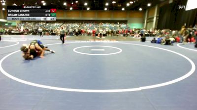 190 lbs Consi Of 64 #2 - Connor Brown, Allen vs OSCAR CASAREZ, Reed