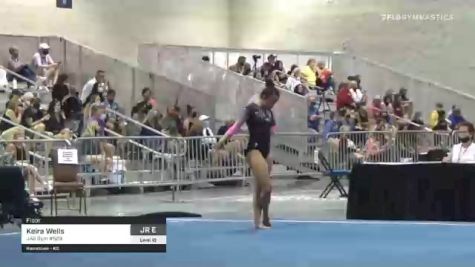 Keira Wells - Floor, JAG Gym #523 - 2021 USA Gymnastics Development Program National Championships