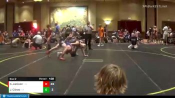 150 lbs Round 2 (3 Team) - Connor Jackson, The Untouchables Black vs Jeremiah Clines, The Untouchables Purple