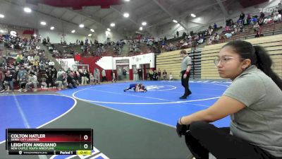 45 lbs Round 3 - Colton Hatler, Derby City Legends vs Leighton Anguiano, New Castle Youth Wrestling