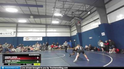 112 lbs Quarterfinal - Jason Lewis, Grizzly Wrestling Club vs Kyree Mitchell, Fighting Squirrels