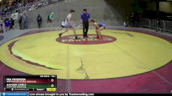 120 lbs Cons. Round 2 - Mia Pedersen, Redmond High School Wrestling vs Kayden Lively, Scappoose Wrestling