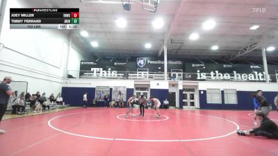 102 lbs Rr Rnd 5 - Joey Miller, Team Nauman Silver Fox - HSC vs Timmy Ferrand, Journeymen Wrestling Blue - HSC