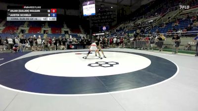 126 lbs Cons. Sub-rd Of 16 - Julian (Gullien) Holguin, CA vs Austin Schield, ID