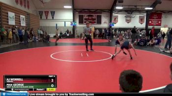 1 lbs Round 1 - Aj Worrell, WBNDD vs Max George, West Burlington/Norte Dame