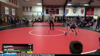 1 lbs Round 1 - Aj Worrell, WBNDD vs Max George, West Burlington/Norte Dame