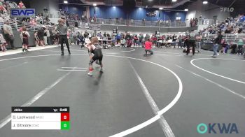 46 lbs Quarterfinal - Dylan Lockwood, Wagoner Heat vs Jaxon Ditmore, Dark Cloud Wrestling Club