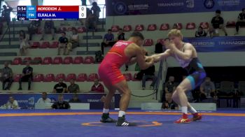86 kg Repechage #2 - Joshua Philipp David Morodion, Germany vs Miko Markus Elkala, Finland