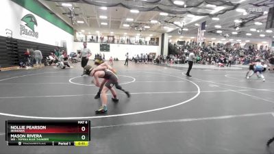 85 lbs Quarterfinal - Nollie Pearson, Ironhawk vs Mason Rivera, WR - Topeka Blue Thunder