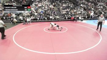 5A 126 lbs Semifinal - Mason Bingham, Box Elder vs Scotty Keller, Bountiful