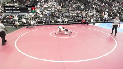 5A 126 lbs Semifinal - Mason Bingham, Box Elder vs Scotty Keller, Bountiful