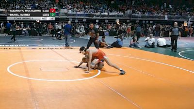 5A 126 lbs Cons. Round 1 - Alejandro Moctezuma, Dallas Hillcrest vs Daniel Jimenez, Corpus Christi Veterans Memorial