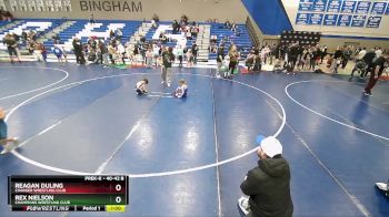 40-42 B Round 3 - Reagan Duling, Charger Wrestling Club vs Rex Nielson, Champions Wrestling Club