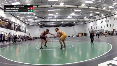 197 lbs 1st Place Match - Evan Wakefield, Davenport vs Dominic Pagan, Baldwin Wallace