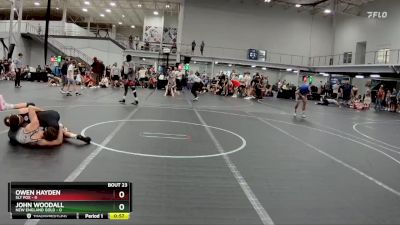 106 lbs Round 6 (8 Team) - John Woodall, New England Gold vs Owen Hayden, Sly Fox