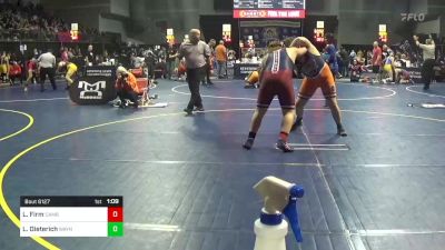 250 lbs Round Of 32 - Levi Firm, Cambria Heights vs Logan Dieterich, Wayne Highlands