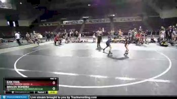 63 lbs Round 5 (10 Team) - Brison Romero, Colorado Regulators Wrestling Club vs Ean Vigil, Victory Training Center