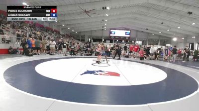 126 lbs Cons. Rd Of 16 - Pierce Bultmann, Patton Trained vs Ahmad Shabazz, Beat The Streets Cleveland