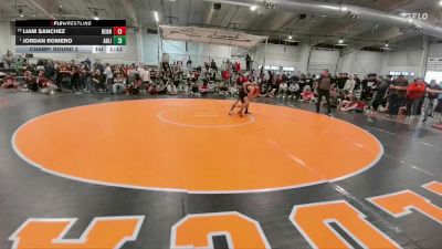 126 lbs Champ. Round 3 - Jordan Romero, Abraham Lincoln vs Liam Sanchez, Bennett