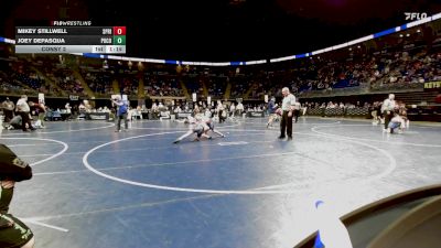110 lbs Consy 2 - Mikey Stillwell, Springfield vs Joey Depasqua, Pocono Mountain West