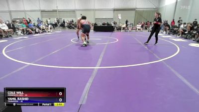 285 lbs Round 1 (8 Team) - Cole Will, Minnesota Red vs Yamil Rashid, Tennessee