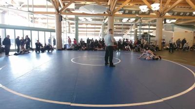 130 lbs Champ. Round 1 - Cuauhtemoc Luna, San Leandro vs Justin Giard, Oak Ridge