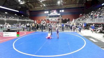 72 lbs 3rd Place - Rylee Stewart, Glenrock WC vs Hayden Robinson, Thermopolis WC