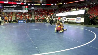 3A-138 lbs Cons. Round 3 - Will McDermott, North Scott vs Aiden Winkie, Ankeny