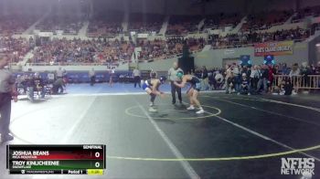 D3-132 lbs Semifinal - Joshua Beans, Mica Mountain vs Troy Kinlicheenie, Snowflake