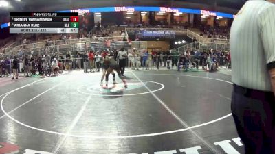 120 lbs Cons. Round 3 - Arianna Ruiz, Mater Lakes Academy vs Trinity Wanamaker, St Augustine