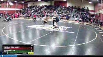 160 lbs Quarterfinal - Nikolai Chumakov, Silverado. vs Jesus Rivera, Rancho