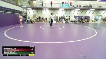 113 lbs Cons. Round 2 - Kayden Eller, Flat Earth Wrestling Club vs Don O`Kelley, Van Buren High School