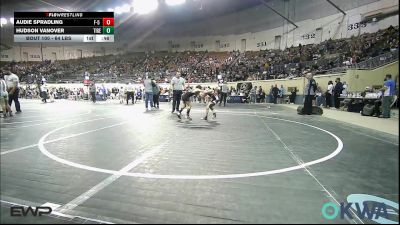 64 lbs Consi Of 8 #2 - Audie Spradling, F-5 Grappling vs Hudson Vanover, Tiger Trained Wrestling