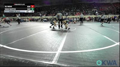 96 lbs Consi Of 8 #1 - Eli Mejia, Norman Grappling Club vs Sean Barton, Warrior Wrestling