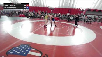 285 lbs Semifinal - Cael Leisgang, Askren Wrestling Academy vs Makhi Rodgers, Askren Wrestling Academy