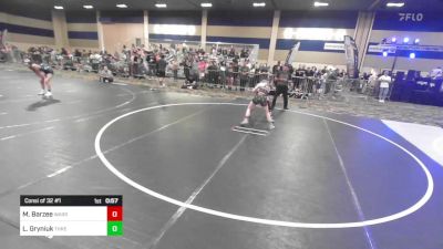 109 lbs Consi Of 32 #1 - Madison Barzee, Warrior vs Leilani Gryniuk, Threshold WC