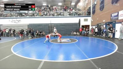 80 lbs Cons. Round 4 - Lucas Schwartz, Suples Wrestling Club vs Bentley Waldo, Lakeland Wrestling Club