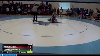 195 lbs Champ. Round 1 - Demaris Henderson, Waterloo East vs Aiden Williams, Cedar Rapids Washington
