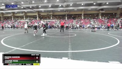 96 lbs Cons. Round 2 - Mason Hanson, Slyfox vs Cooper Moss, Grandview