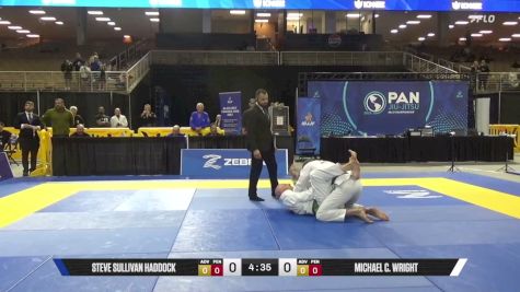 Michael C. Wright vs Steve Sullivan Haddock 2026 Pan Jiu Jitsu IBJJF Championship