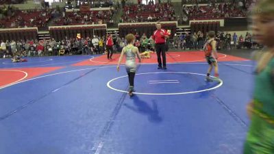 62 lbs Quarterfinal - Keller Green, Upper Valley Aces vs Brooks Bird, Cut Bank