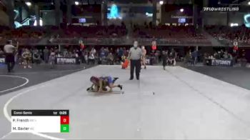 52 lbs Consolation - Parker French, Bear Cave vs Maureen Baxter, Ioc